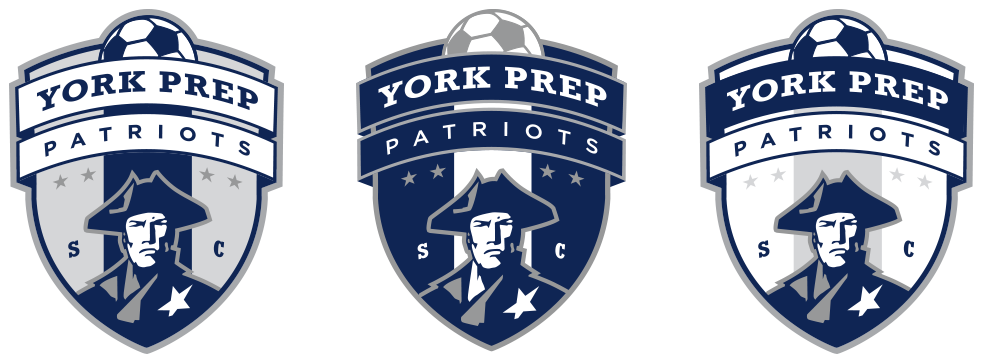 prep school custom soccer badge designs