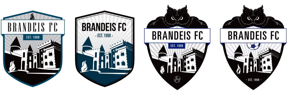 brandeis university fc crest options