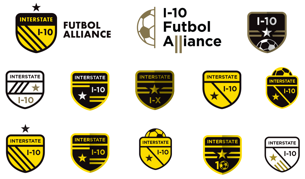 custom soccer badge design for I-10