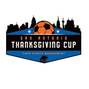 soccer crest design for a thanksgiving soccer tournament